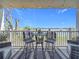Outdoor patio seating with views of the water at 500 Treasure Island Cswy # 207, Treasure Island, FL 33706
