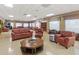 Cozy community lounge area with comfortable seating and ample space at 9808 62Nd N Ter # 9808, St Petersburg, FL 33708