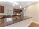 Kitchen with stainless steel appliances and granite countertops at 111 N Albany Ave # 3, Tampa, FL 33606
