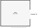 Simple floor plan illustrating the dimensions of the shed, offering a visual guide to the size and layout of the space at 1122 S Mulrennan Rd, Valrico, FL 33594