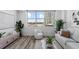 Sunlit living room featuring modern furniture, large windows and city views at 1208 E Kennedy Blvd # 1019, Tampa, FL 33602