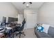 Comfortable bedroom features neutral walls, plush carpet, ceiling fan, and large closet at 1308 Syrah Dr, Oldsmar, FL 34677