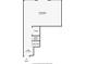 Floor plan showcasing the living room, stairs, and foyer with dimensions at 14584 El Paseo Dr, Seminole, FL 33776