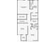 Floor plan illustrating bedrooms, bathrooms, primary closet and primary bathroom at 14584 El Paseo Dr, Seminole, FL 33776