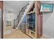 Hallway with storage and access to a laundry room at 19242 Blount Rd, Lutz, FL 33558