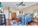 Bedroom with natural light, hardwood floors, and ample closet space at 227 126Th Ave, Treasure Island, FL 33706