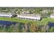 Townhomes with screened in back porches overlooking a pond at 2824 Conch Hollow Dr, Brandon, FL 33511