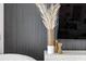 Modern decor featuring a sleek vase and decorative accents, complementing the contemporary design at 3601 W Platt St, Tampa, FL 33609