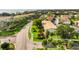 An aerial view of the community with lush landscaping, mature trees, and sidewalks at 4570 Overlook Ne Dr # 282, St Petersburg, FL 33703