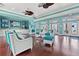 Relaxing common area with comfortable seating and stylish decor, perfect for socializing with neighbors at 4842 Coquina Key Se Dr # B, St Petersburg, FL 33705