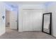 Bedroom with a large mirror, closet, and LED lighting around the ceiling at 5994 Shiner St, Land O Lakes, FL 34638