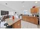 Cozy kitchen with dining area and large kitchen island at 6512 N 24Th St, Tampa, FL 33610