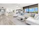 Light-filled living area showcasing an open layout, stylish furnishings, and serene views at 9525 Blind Pass Rd # 301, St Pete Beach, FL 33706