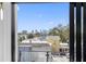 Balcony view showcases city skyline beyond a residential neighborhood at 101 W Warren Ave # 1, Tampa, FL 33602