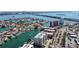 Wonderful view of this charming waterfront neighborhood located on the bay at 125 Island Way # 402, Clearwater Beach, FL 33767