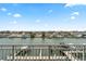 Stunning water view from the balcony showcasing nearby docks at 125 Island Way # 402, Clearwater Beach, FL 33767