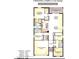 Detailed floor plan showcasing a 4-bedroom, 3-bath home with a 2-car garage and lanai at 17541 Corkwood Bend Trl, Punta Gorda, FL 33982