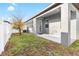 Backyard with a covered patio at 219 Villa Luna Ln, Lutz, FL 33549