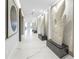 Modern hallway featuring contemporary art and elegant lighting at 301 1St S St # 3103, St Petersburg, FL 33701