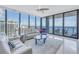 Elegant living room with views of the ocean and a stylish seating area at 301 1St S St # 3103, St Petersburg, FL 33701
