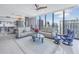 Bright living room with floor-to-ceiling windows showcasing stunning city views at 301 1St S St # 3103, St Petersburg, FL 33701