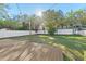 Large backyard with wood deck at 304 David Ave, Clearwater, FL 33759