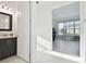 Open view into an office featuring elegant tile flooring and bright natural light at 3280 Juniper Springs St, Wesley Chapel, FL 33543