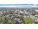 Aerial view of neighborhood featuring tree-lined streets and residential homes at 3406 E 29Th Ave, Tampa, FL 33605