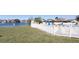 Relaxing community pool and lakeside area with lawn and lush landscaping at 3857 Sailmaker Ln, Holiday, FL 34691