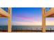 Stunning patio with ocean and sunset views at 4005 Casey Key Rd, Nokomis, FL 34275