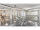 Expansive basement featuring polished floors, offering potential for customization at 4005 Casey Key Rd, Nokomis, FL 34275