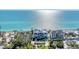 Luxurious home with well-manicured lawns and gardens, with stunning views of the ocean from the property at 4005 Casey Key Rd, Nokomis, FL 34275