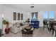 Bright living room showcasing stylish furnishings and comfortable seating with leaf art wall decor at 4015 Bayshore Blvd # 11A, Tampa, FL 33611