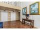 Elevators in well-appointed lobby with tile floors, artwork, and decorative furniture at 4015 Bayshore Blvd # 11A, Tampa, FL 33611