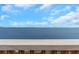 Incredible views of the clear, blue water and skyline can be seen from the condo's balcony at 4015 Bayshore Blvd # 11A, Tampa, FL 33611