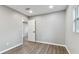 Bright bedroom offering fresh paint, recessed lights, and easy access to the bathroom at 7030 19Th N Way, St Petersburg, FL 33702