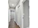 Hallway with recessed lighting and a closet leading to other rooms at 7030 19Th N Way, St Petersburg, FL 33702