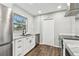 Modern kitchen featuring granite countertops, stainless steel appliances, and stylish fixtures at 7030 19Th N Way, St Petersburg, FL 33702