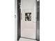A modern elevator with artwork, offering convenient access within the home at 10100 Tarpon Dr, Treasure Island, FL 33706