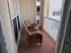 Relaxing balcony with comfortable seating and a view at 1216 S Missouri Ave # 321, Clearwater, FL 33756
