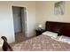 Comfortable bedroom with closet and stylish decor at 1216 S Missouri Ave # 321, Clearwater, FL 33756