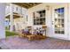 Inviting patio with chairs, views, and access to amenities at 125 Shoals Cir, North Redington Beach, FL 33708
