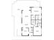 Floor plan showing layout of primary bedroom, living room, kitchen, and patio at 1400 1St W Ave # G1, Bradenton, FL 34205