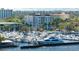 Beautiful waterfront marina with boats, yachts and condos in the background, surrounded by trees at 1400 1St W Ave # G1, Bradenton, FL 34205