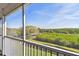 Enjoy beautiful scenic views from this screened balcony at 31 Estuary Trl, Clearwater, FL 33759