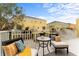Cozy balcony featuring seating and an outdoor table at 423 Shaddock St, Tarpon Springs, FL 34689