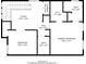 The floor plan features a bedroom, foyer, hall, laundry, bath, WIC, and primary bedroom at 423 Shaddock St, Tarpon Springs, FL 34689