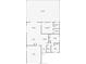 Detailed floor plan showcasing the layout of the home, including rooms and dimensions at 4967 162Nd N Ave, Clearwater, FL 33760