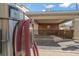 Exterior shot of the community car wash and cleaning station with vacuum and covered parking area at 501 Knights Run Ave # 2101, Tampa, FL 33602