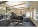 A fitness center featuring treadmills and elliptical machines, ideal for a complete workout at 501 Knights Run Ave # 2101, Tampa, FL 33602